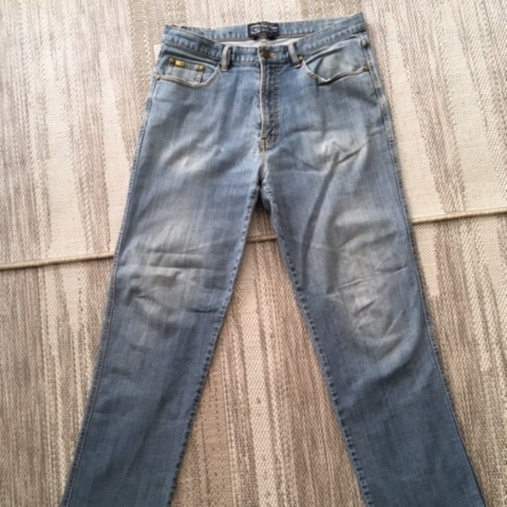 Nat Nast Men's Luxury Original Fit Jeans 35x32